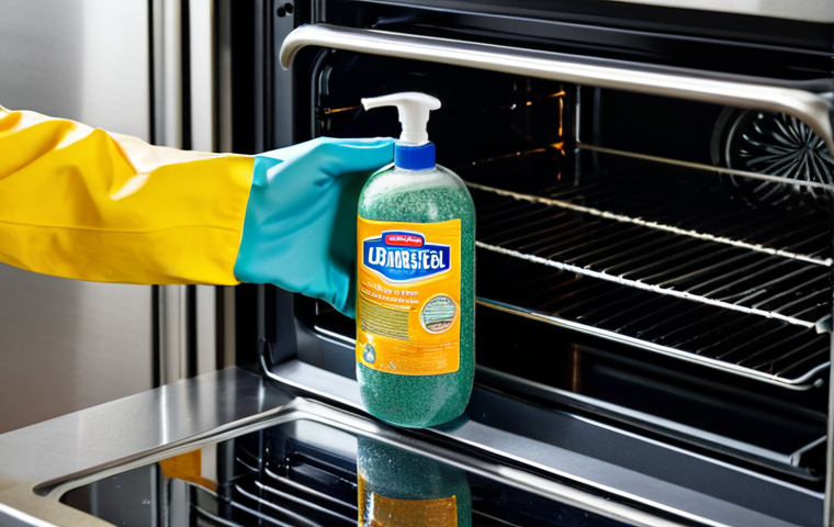 상업용 세제와 DIY 세제의 성능 비교 - Here are three detailed image prompts: